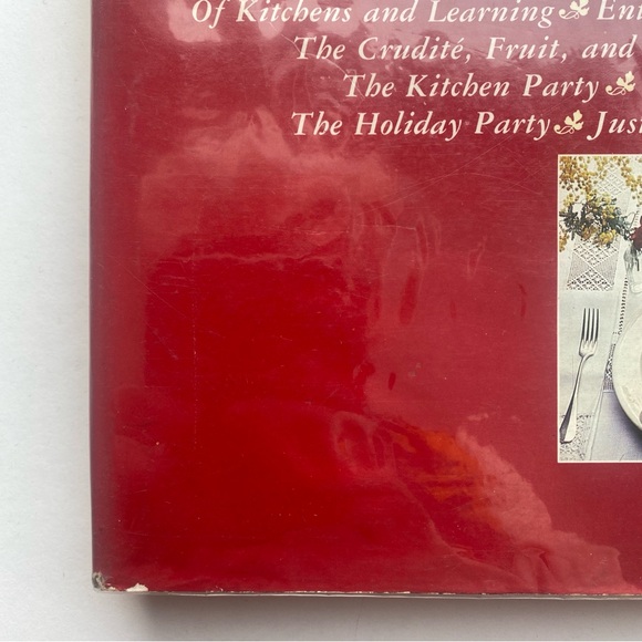 MARTHA STEWART Vintage 1982 "Entertaining" Hardcover Dust Jacket First Edition R - Picture 9 of 11